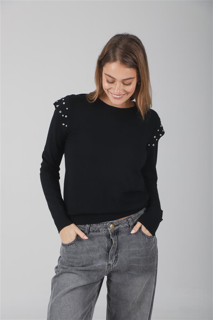 Sweater Yoko Bremer con Piedras